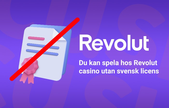 Revolut fungerar hos många utländska casinon